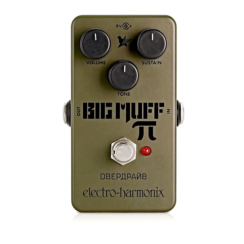 Electro-Harmonix Green Russian Big Muff Distortion/Sustainer Reissue imagen 1