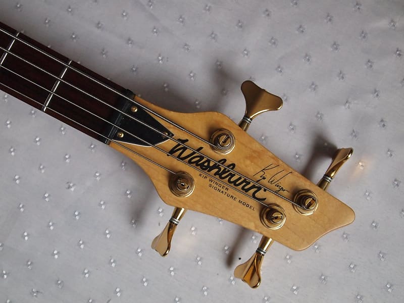 Washburn KIP WINGER SIGNATURE KW-1250ベース WASHBURN KW-1250 Kip Winger Signature Model Active Bass | eBay