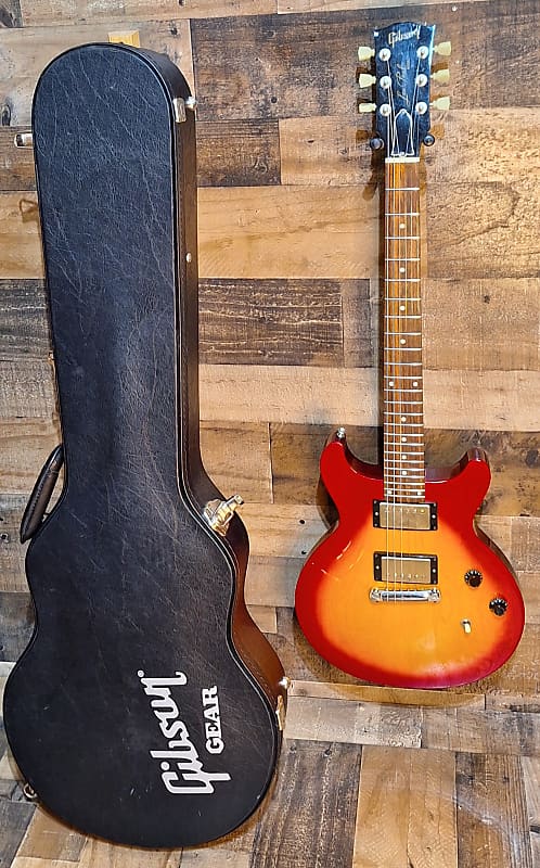 1997 Gibson Les Paul Studio DC - Cherry Burst - W/ Hardshell Case image 1