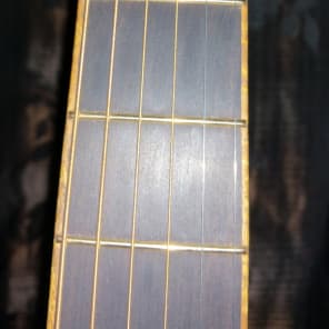 Brazilian Rosewood Acoustic/Electric Guitar made by NC Master Luthier Gray Burchette Sloped D Dread image 16