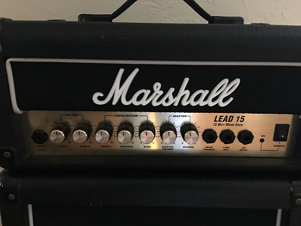 Marshall Lead 15 Micro Stack | Reverb Marshall Lead 15 Micro Stack | Reverb