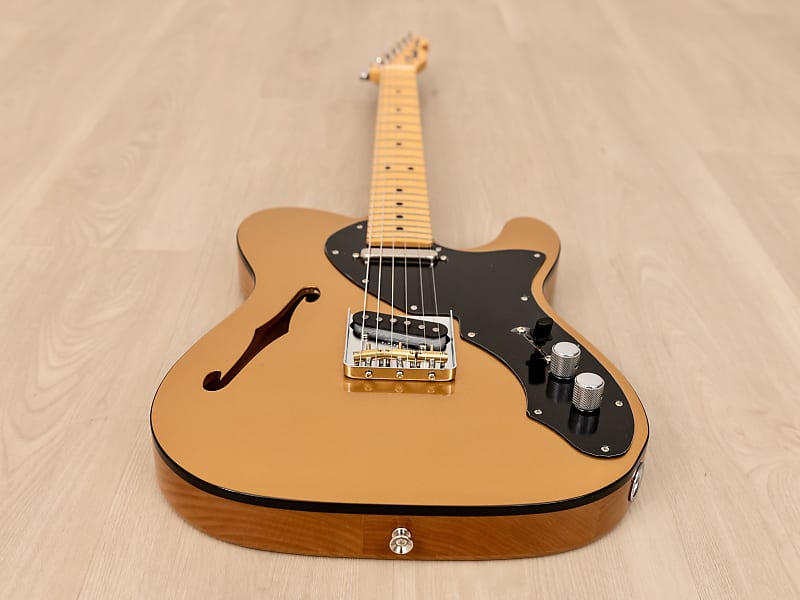 2023 Fender Hybrid II Telecaster Thinline Limited Run Gold Top