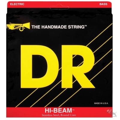 DR Strings Hi-Beam Stainless Steel Bass Strings: 5-String Medium 45-125 image 1