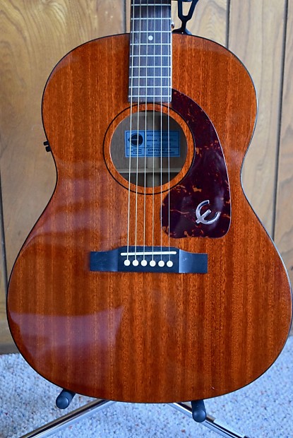 Epiphone 50th Anniversary Inspired by 1964 Caballero Acoustic/Electric Guitar Mahogany image 1