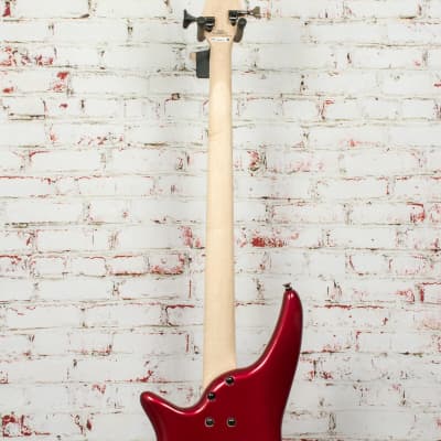 USED Jackson - JS Series - Spectra IV JS3 - Bass Guitar - Laurel Fingerboard - Metallic Red image 9