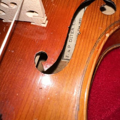 J & P Diter Luthiers Marseille 1901 Violin 4/4 image 15