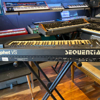 Sequential Prophet VS 61-Key 8-Voice Polyphonic Synthesizer 1980s Pro Serviced image 4