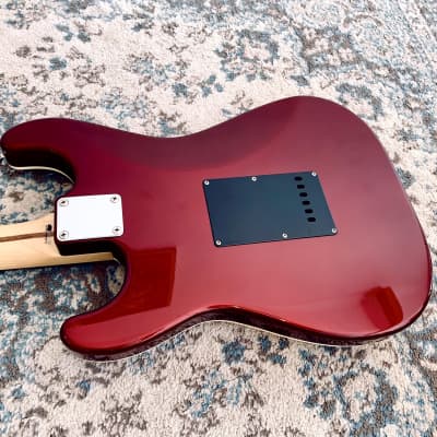 Fender Aerodyne Stratocaster 2004-2006 - Old Candy Apple Red image 11