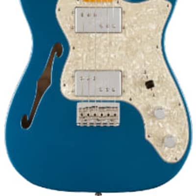 Fender American Vintage II 1972 Telecaster Thinline Electric Guitar (Lake Placid Blue) for sale