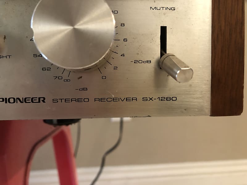 Pioneer SX-1280 Stereo Receiver  			