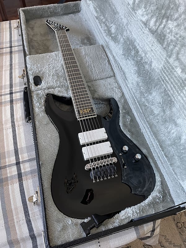 Guitare Electrique 7 Cordes ESP STEFB7 - Stephen Carpenter - Black