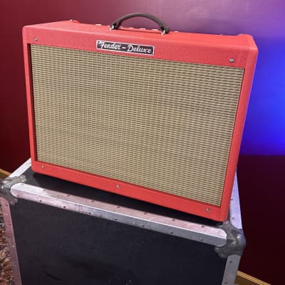 Fender Hot Rod Deluxe Limited Edition Texas Red set with Matching Extension Cabinet image 5