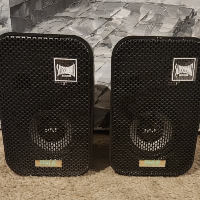 Pyle Pyle Pro PDWR30B 3.5" Indoor/Outdoor 300W Speaker Pair (Black) 2000 image 1