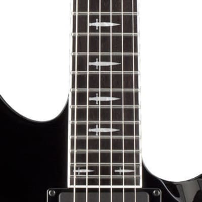 ESP LTD JH-600 Jeff Hanneman Black  Electric Guitar With ESP CASE  JH600 JH 600 Slayer - B-Stock image 3