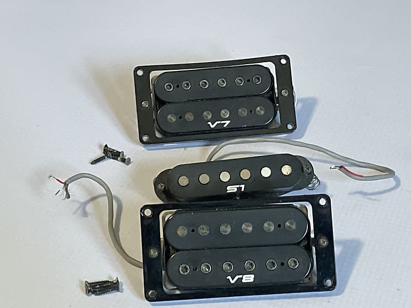 1990's Japan Ibanez RG Series Guitar V7 S1 V8 Humbucker Single Coil Pickup  Set