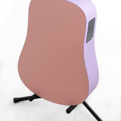 2022 Blue Lava Touch in Coral Pink Acoustic Guitar. image 6