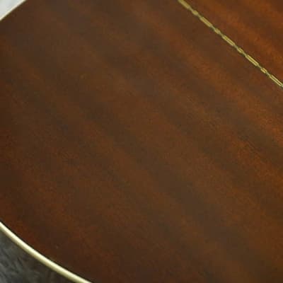 Vintage 1980's made YAMAHA FG-200D Orange Label Acoustic Guitar Made in Japan imagen 12