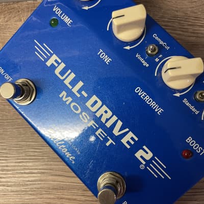 Fulltone Full-Drive 2 Mosfet 2000s - Blue image 9