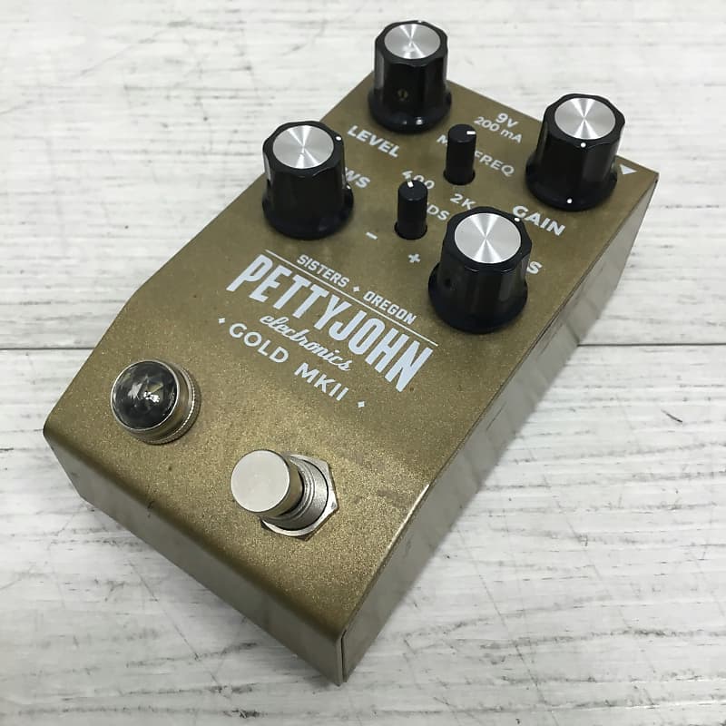 Pettyjohn Electronics Gold Overdrive Mk II