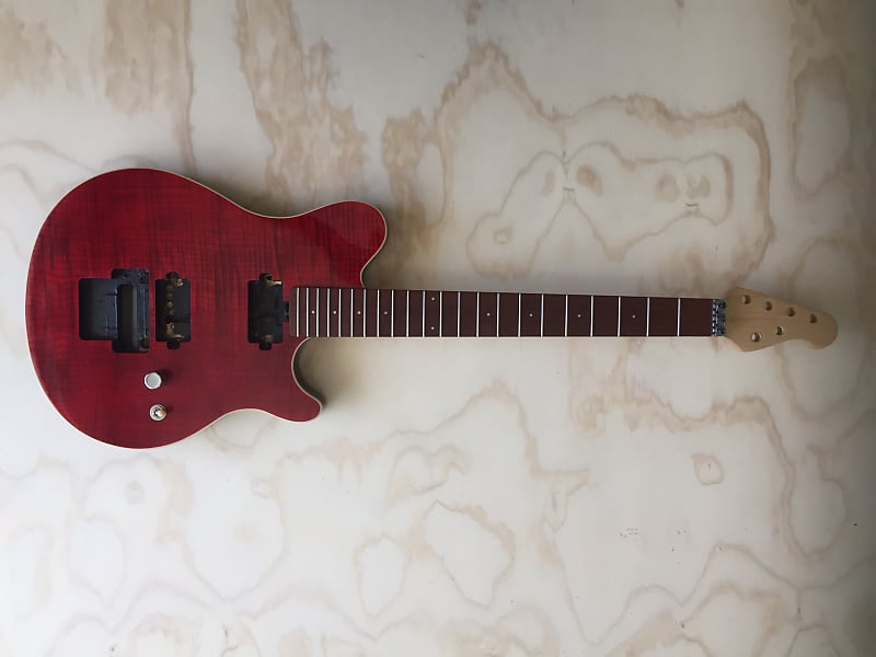 ■Kimberley Musicman AXIS Type EVH FRT Kimberly Music Axis EVH Man 1990s Red | Reverb