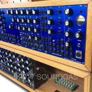 Oakley Sound Systems Modular Analogue Synth inc custom modules, PSU & oak case image 9