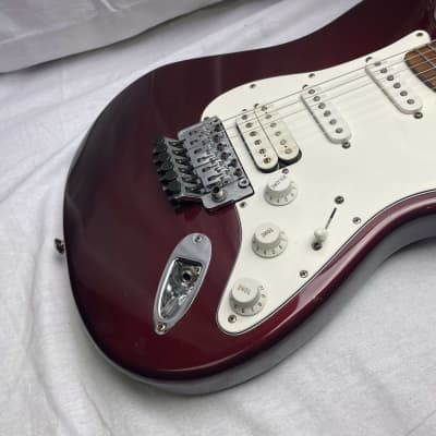 Fender Standard Stratocaster HSS Guitar with Floyd Rose - MIM Mexico 2000 image 6