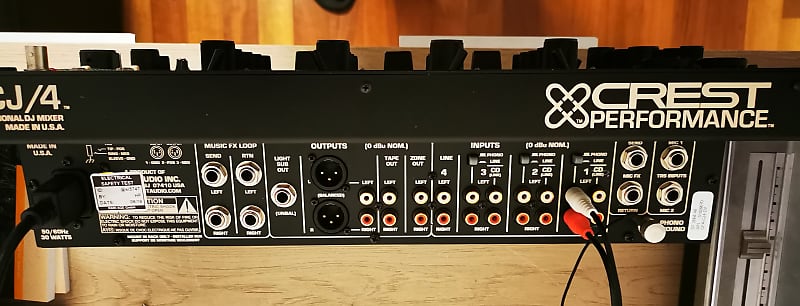 Crest CJ4 club DJ mixer | Reverb