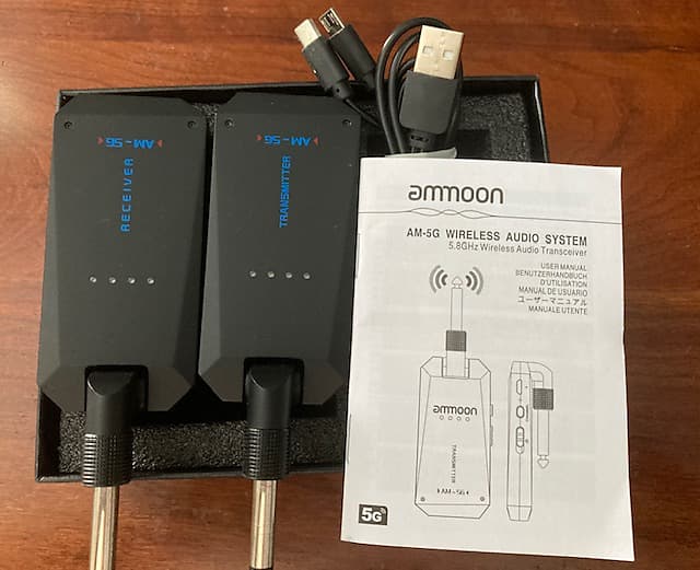 Ammoon 5.8 deals wireless guitar system