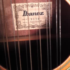 REDUCED - Ibanez V302 Vintage Series 12 String Natural Spruce Top image 2