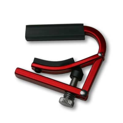 SHUBB Lite Aluminum Capos - Steel String / Red for sale