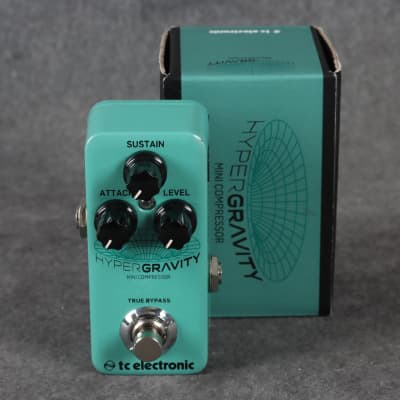 Reverb.com listing, price, conditions, and images for tc-electronic-hypergravity-mini-compressor