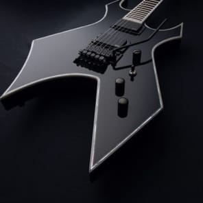 BC Rich Warlock NJ Deluxe Onyx Black Electric Guitar | Reverb
