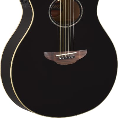 APX600BL BLACK ACOUSTIC GUITAR