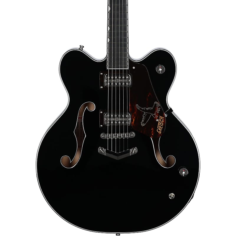 Gretsch G6136RF Richard Fortus Signature Falcon Electric Guitar (with Case), Falcon Black image 1