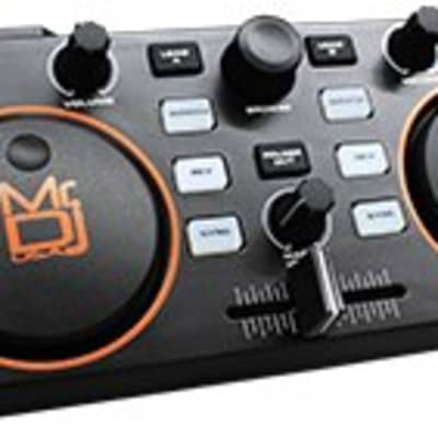 MR DJ MVDJ-1000 USB DJ CONTROLLER MIDI PLAYER WITH ILLUMINATED BUTTONS BLACK image 1
