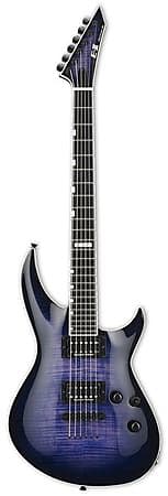E-II Horizon-III FM Electric Guitar Reindeer Blue image 1