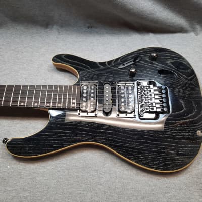 Ibanez S570AH-SWK - Silver Wave Black image 14