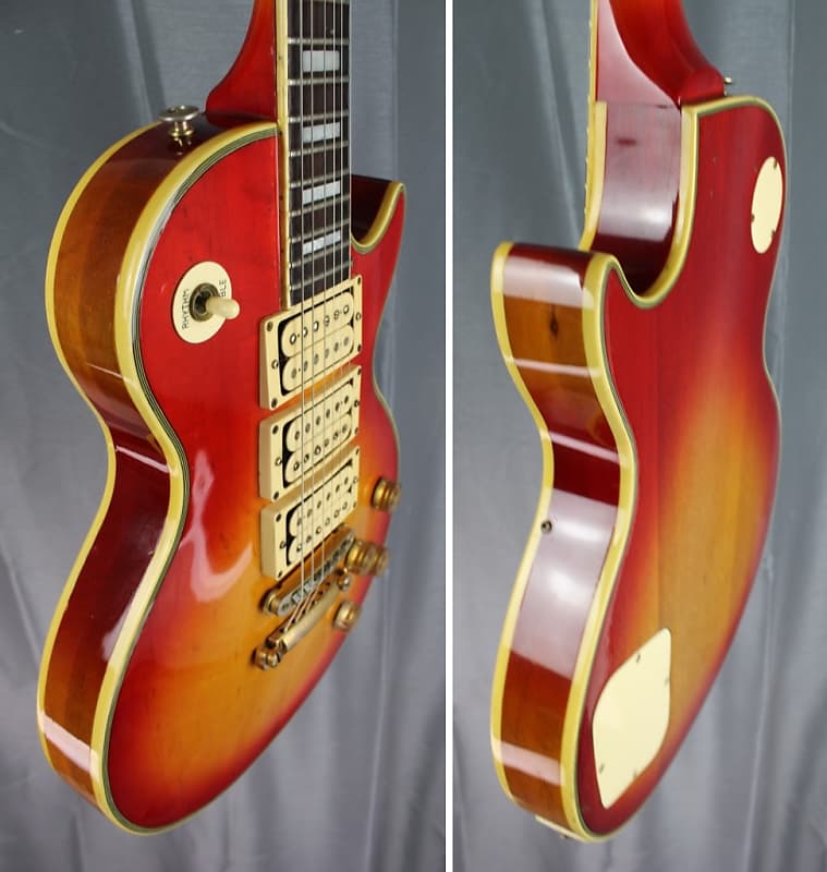 Greco Les Paul Custom HHH EGC-600 1979 - Cherryburst - KISS