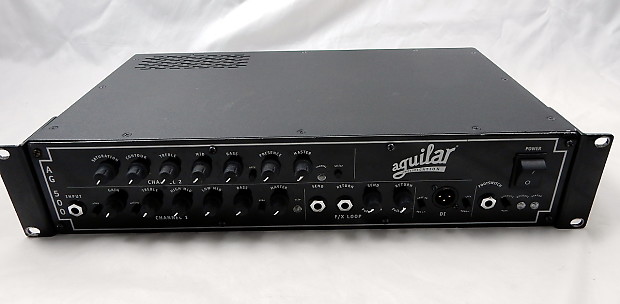 AGUILAR AG-500 500-Watt Bass Amplifier Head - Dual Channel w ...