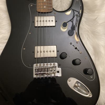 Seymour Duncan Phat Cats in a Squier Stratocaster - Black image 3