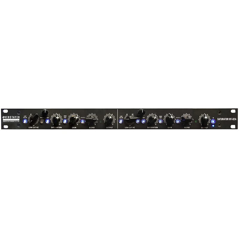 Overstayer Saturator NT-02A 2-Channel Harmonics and Distortion Processor image 1