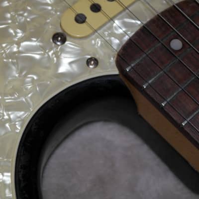1997 Fender Squier Pro Tone ProTone Stratocaster Fender 3 Tone Sunburst All Original With Gig Bag! image 20