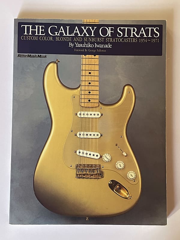 Galaxy of Strats book from Japan - first pressing 1998 image 1
