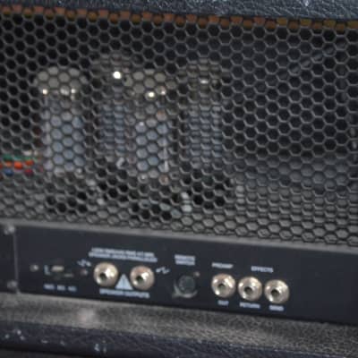 Peavey Ultra Plus 120-Watt Tube Guitar Head 1990s - Black valve amp high gain chug amp image 9