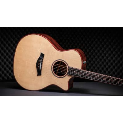Taylor Custom "The Catch" NAMM 2024 #14 C14ce Grand Auditorium Bearclaw Sitka/AA Indian Rosewood Natural Pre-Order image 4