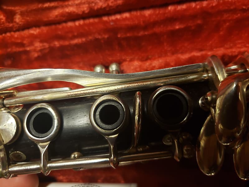 Buffet Crampon R13 Clarinet Silver Plate New Ferree s Pads And