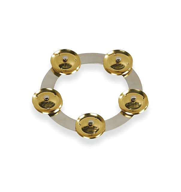 LP 6" Stainless Steel Tambo-Ring  with Brass Jingles image 1