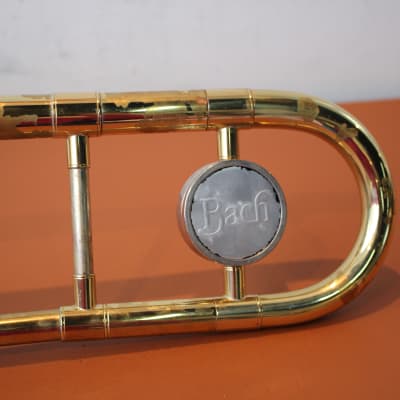 Bach TB301 Student Model Tenor Trombone 2010s - Clear-Lacquered Brass image 12