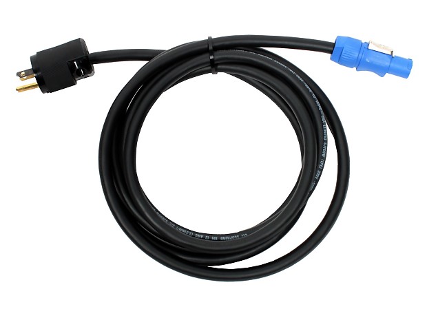 Elite Core Audio PC14-AM-10 Neutrik PowerCon to Edison Male Power Cable - 10' image 1
