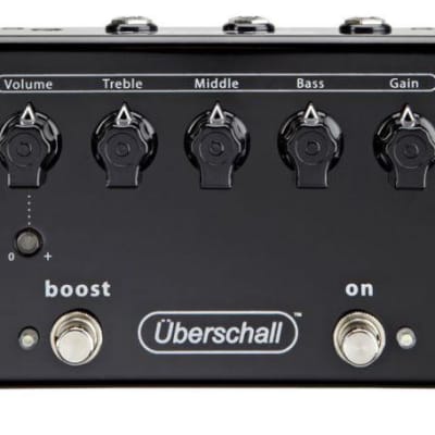 Bogner UBERSCHALL-PEDAL Distortion plus Boost Based on the Uberschall Amplifier